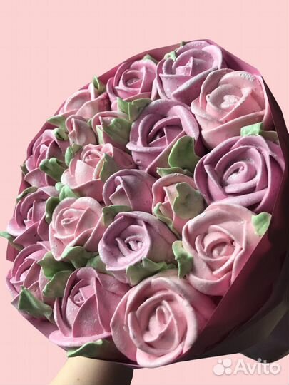 Букет из зефира