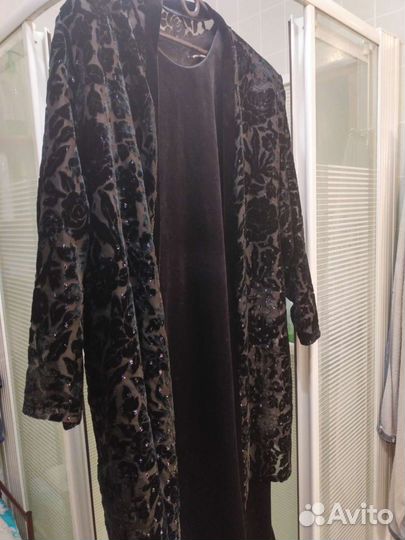 Вечернее платье с накидкой