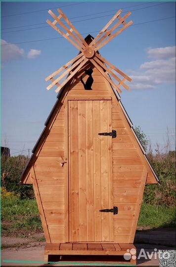 Уличный туалет с установкой