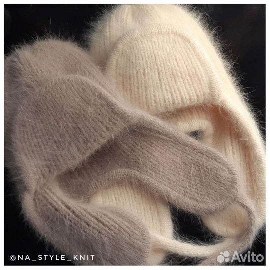 Шапка Ушанка Ангора