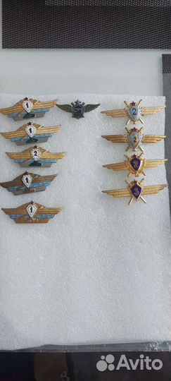 Значки Классности ввс СССР