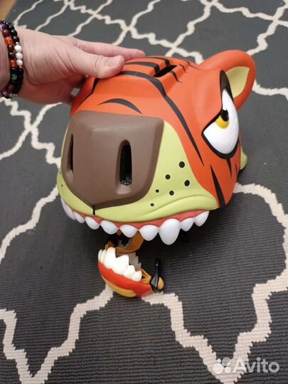 Детский шлем защитный Crazy Safety Tiger