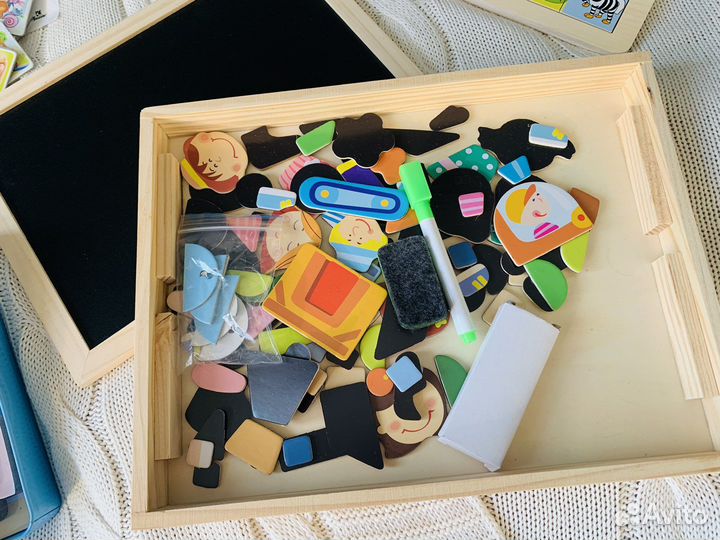 Модель автобусов, игры, лото, обучающте пазлы