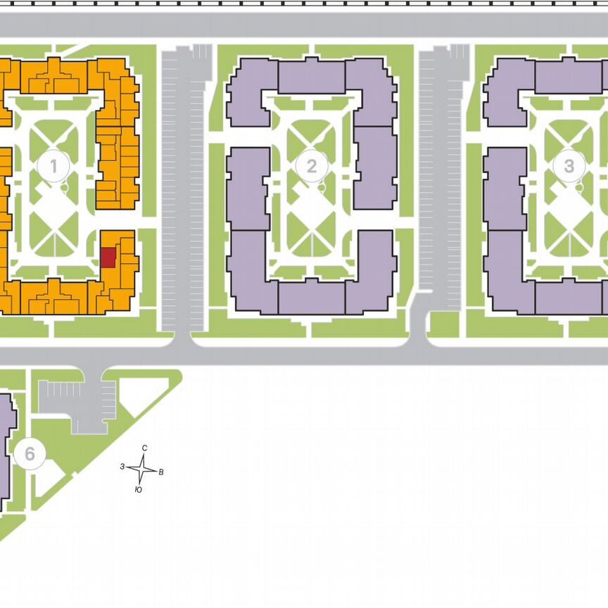 1-к. квартира, 43,3 м², 1/4 эт.