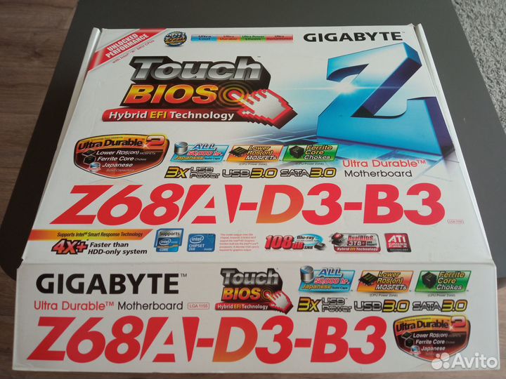 Gigabyte GA-Z68A-D3-B3 + i5-2310 + 12gbddr3