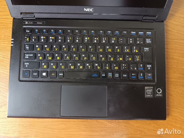 Nec Lavie i7-5500u вес 800 гр