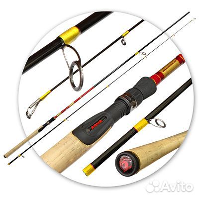 Спиннинг aqua RED fish PRO spin 2,10 m 3-18 g