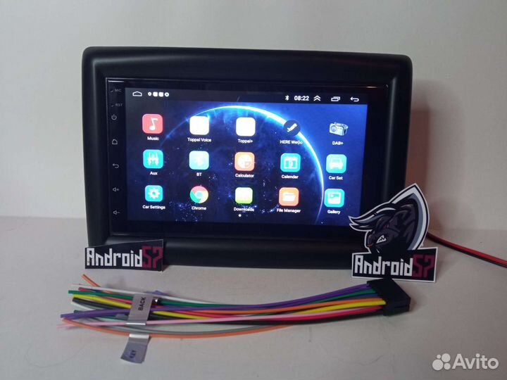 Магнитола Android на Renault Megane 2