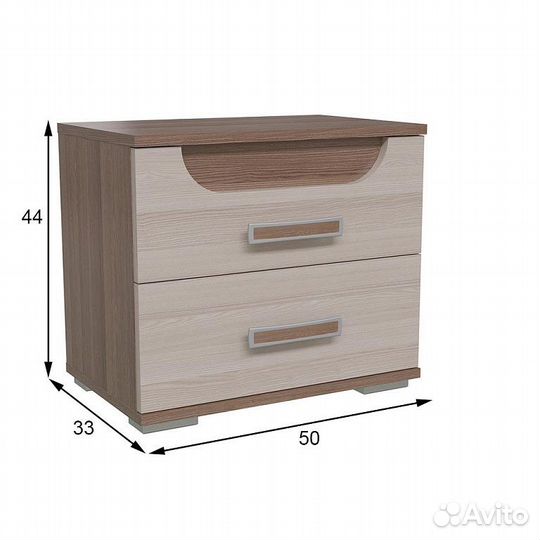 Тумба прикроватная Пальмира