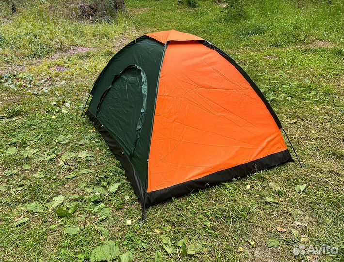 Палатка 2-местная влагостойкая, для туризма