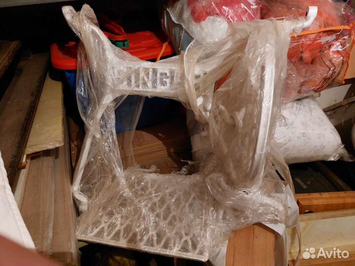 Станина singer, подстолье чугун, отреставрированно