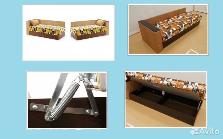 Детская кровать уже с пружинным блоком