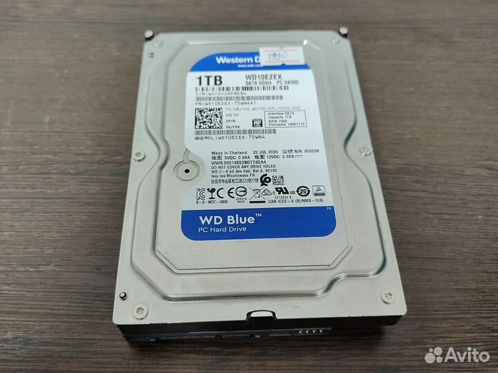 Жесткий диск 1 Tb 2 Tb