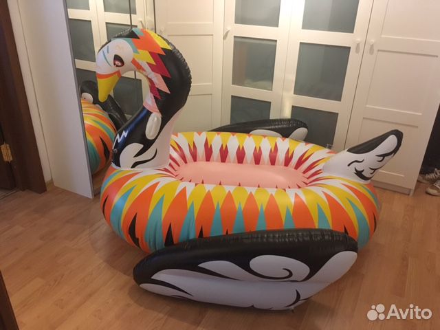 Надувной матрас утка