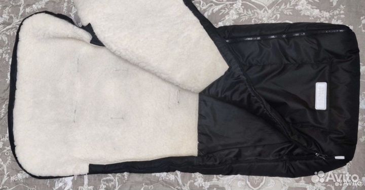 Зимний конверт в коляску Сонный гномик