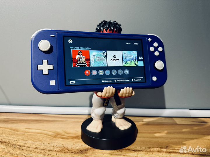 Nintendo switch + чип + много игр / обмен