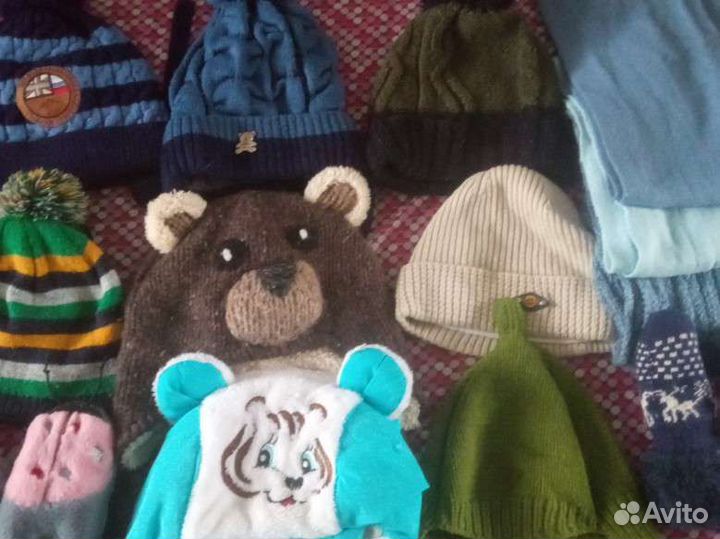 Шапки и шлем пакетом