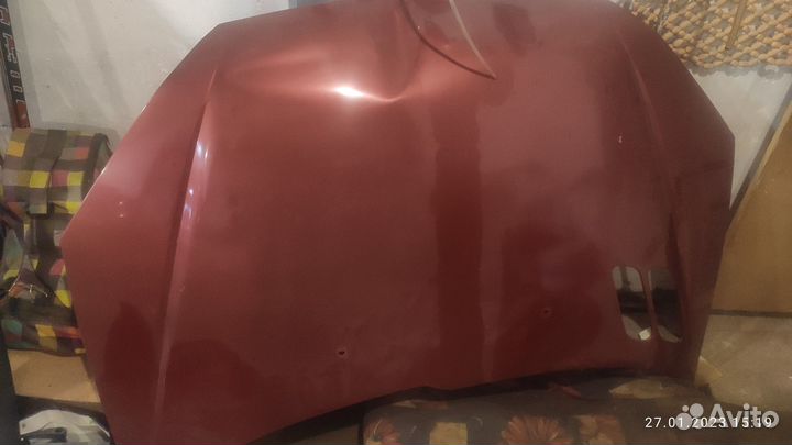 Капот на peugeot 206