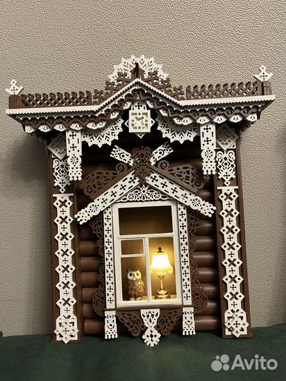 Готовая модель наличника 1:20