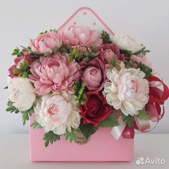 Букет в конверте