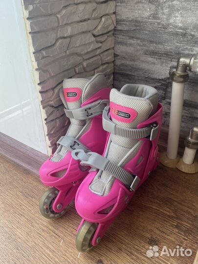 Коньки роликовые детские re-action многоразмерные