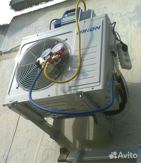 Установка и монтаж кондиционеров закладка трасс