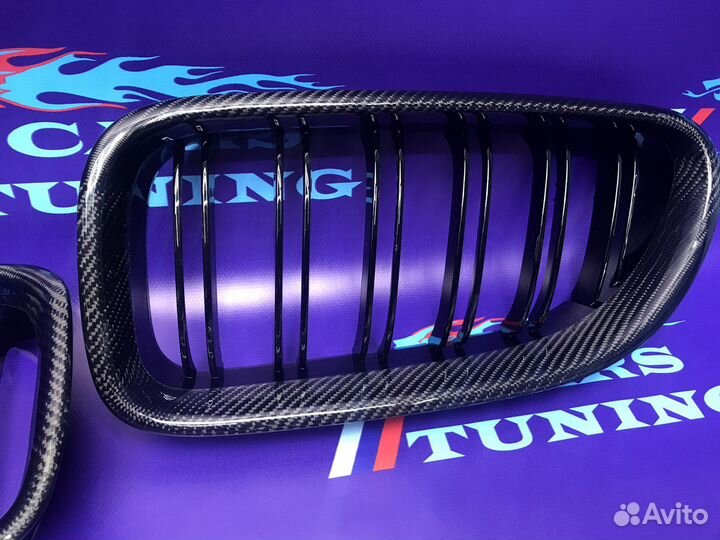 Решетка радиатора BMW F06 F12 карбон М стиль