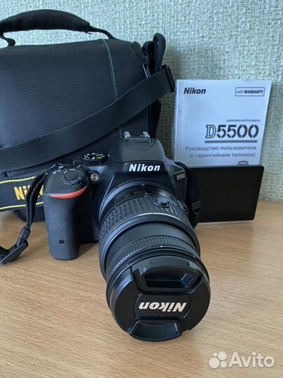 Зеркальный фотоаппарат Nikon D5500