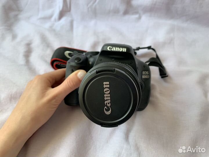 Фотоаппарат canon 600d объектив 50м