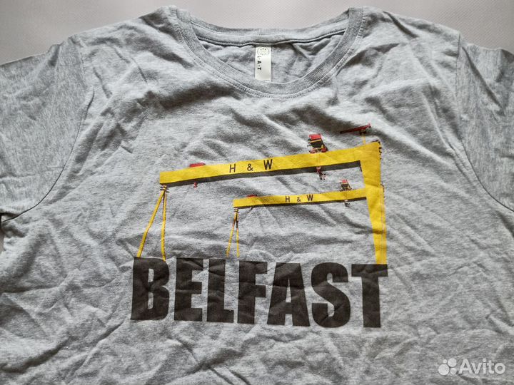 Новая женская футболка L/48 Belfast