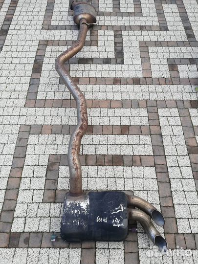 Глушитель Mercedes GLE W166