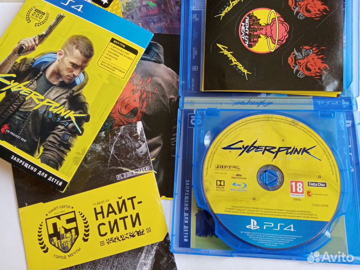 Cyberpunk 2077, Uncharted 4 на PS4 обмен