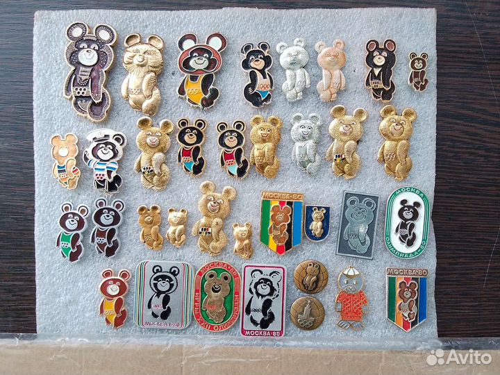 М-80. Значки Олимпиады -80, наборы. Обновлённое