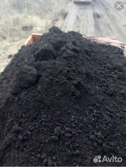 Чернозем, плодородный земля навоз перегной