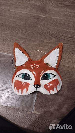 Маска для квадробики лиса