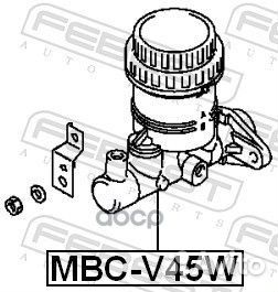 Цилиндр тормозной главный mbcv45W Febest