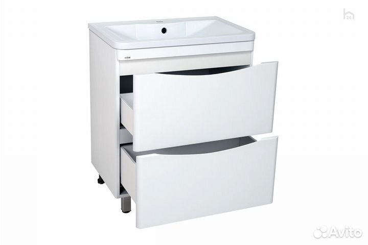 Тумба для ванной с раковиной напольная Атлантик
