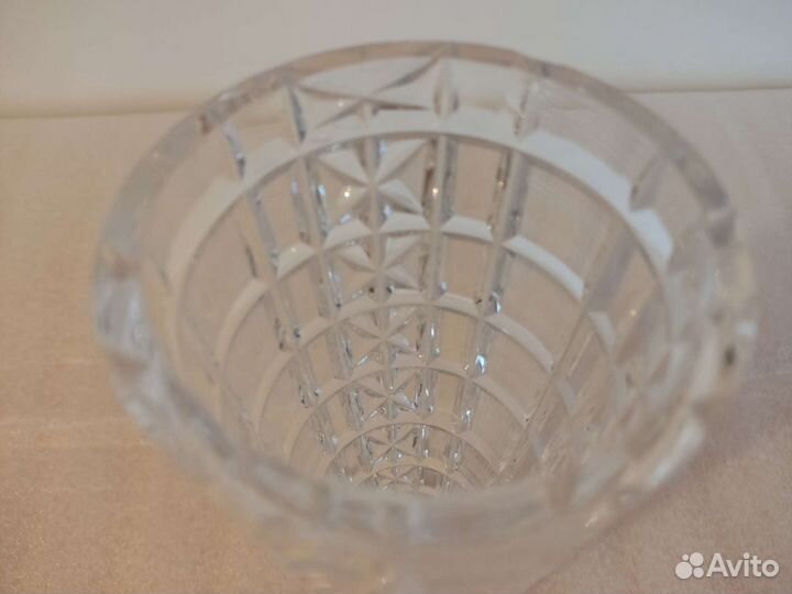 Ваза. Хрусталь. СССР. 22,5 х 8 см