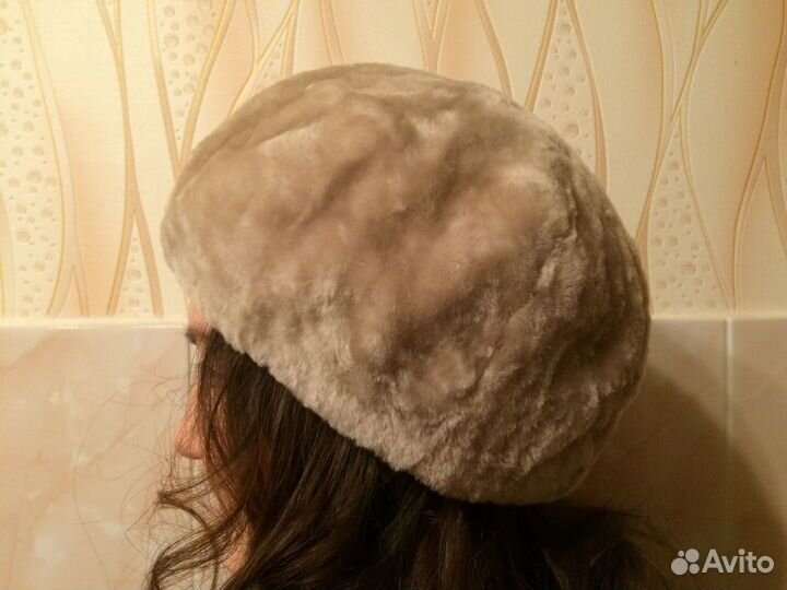 Шапка мутоновая меховая