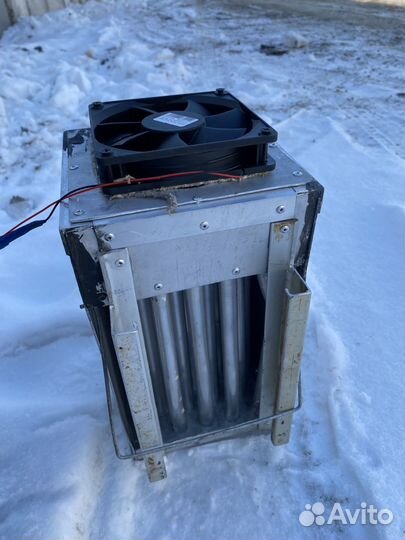 Теплообменник для зимней рыбалки