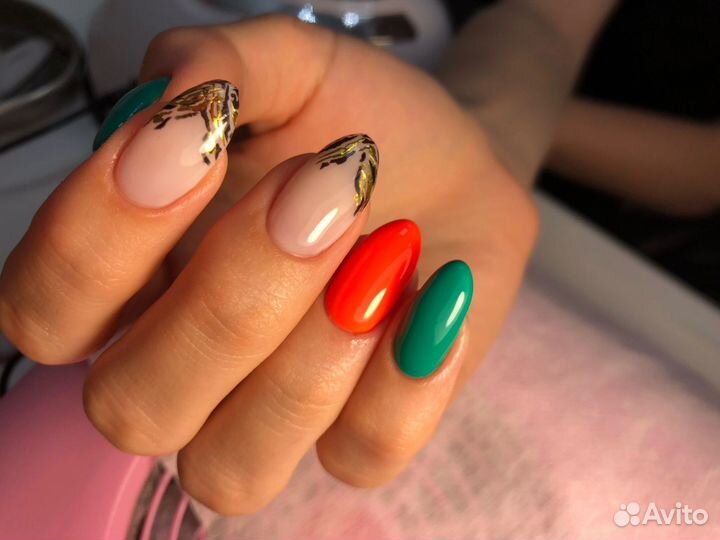 Маникюр,педикюр,наращивание ногтей