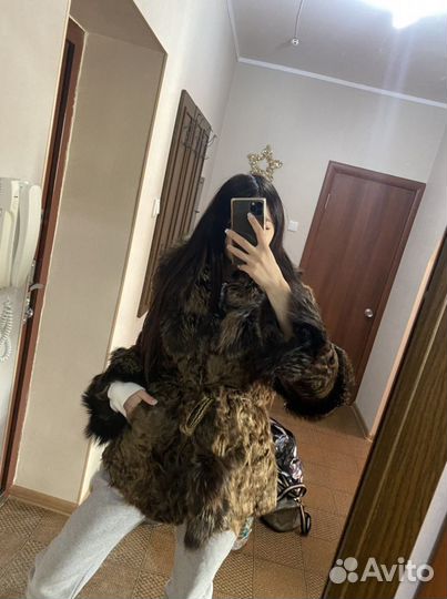 Шуба винтажная