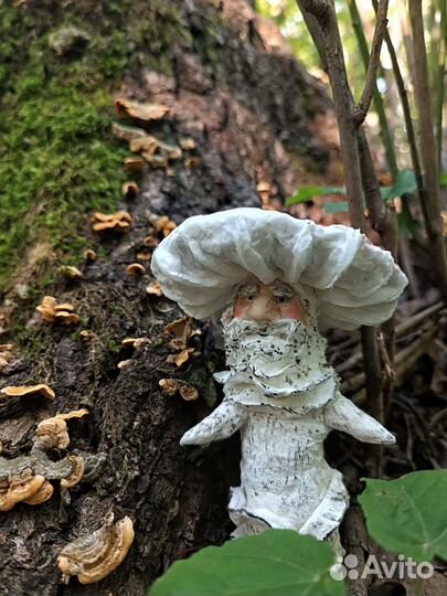 Елочные игрушки из ваты