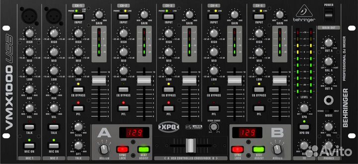 Микшер Behringer VMX1000USB