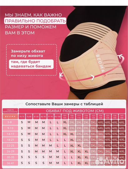 Бандаж для беременных и после родов