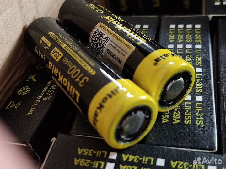 Аккумулятор 18650 LiitoKala 3100mAh 3,7V