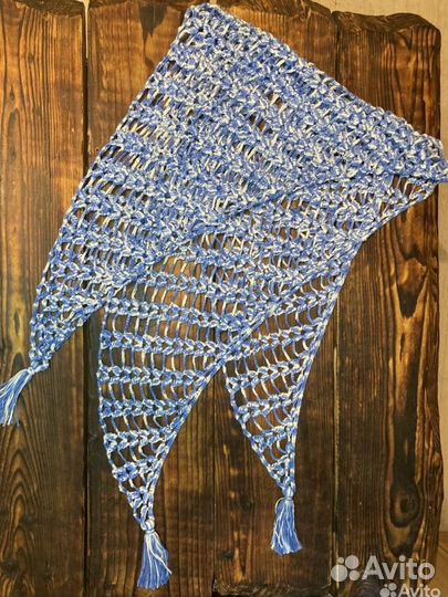 Шаль ручной работы