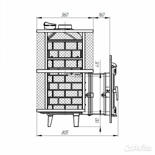 Печь Для Бани «Атмосфера XL» сетка нержавейка