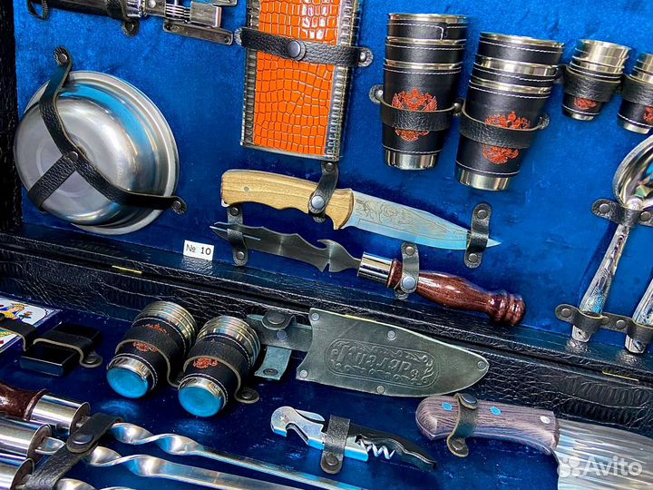 Набор шампуров в кейсе