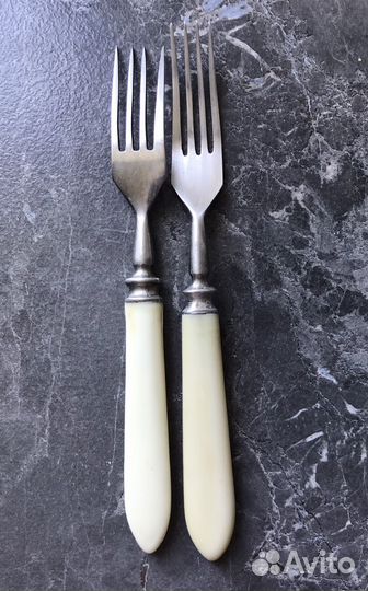 Набор столовых приборов мельхиор кольчугино